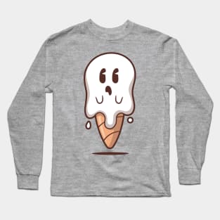 Spooky Ice Cream Long Sleeve T-Shirt